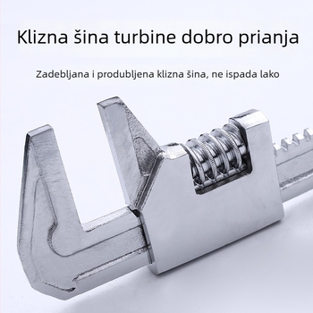 F-tip višenamjenski prilagodljivi ključ s velikim otvorom