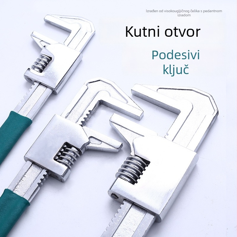 F-tip višenamjenski prilagodljivi ključ s velikim otvorom