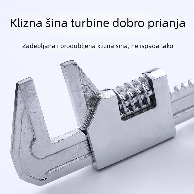 F-tip višenamjenski prilagodljivi ključ s velikim otvorom