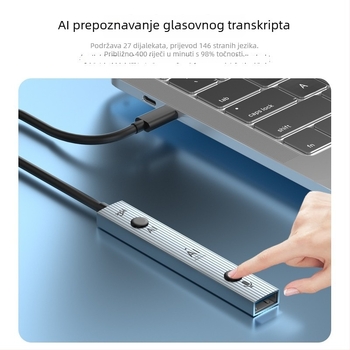 AI USB-C pametni hub s glasovnim prijevodom na 146 jezika