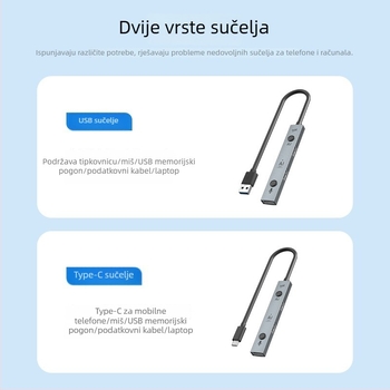 AI USB-C pametni hub s glasovnim prijevodom na 146 jezika