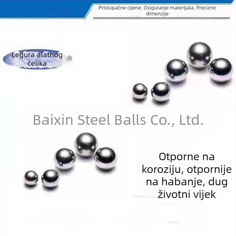 Kuglice od nehrđajućeg čelika 304, veličine 11 mm, 11,5 mm, 12 mm, 12,7 mm, 13 mm, 14 mm, 15 mm