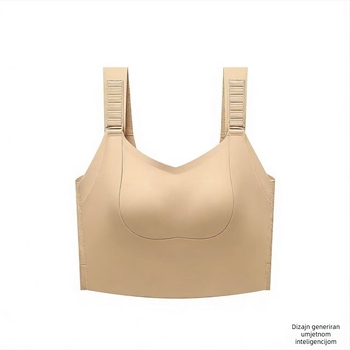 Top s podizanjem i oblikovanjem dekoltea, sportski shapewear četiri u jednom