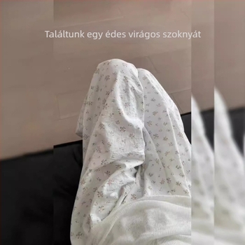 Koreai stílusú retró virágmintás egyenes szabású lezser nadrág nőknek, vékony nyári, magas derekú, karcsúsító, széles szárú Yamamoto nadrág, nagykereskedelem