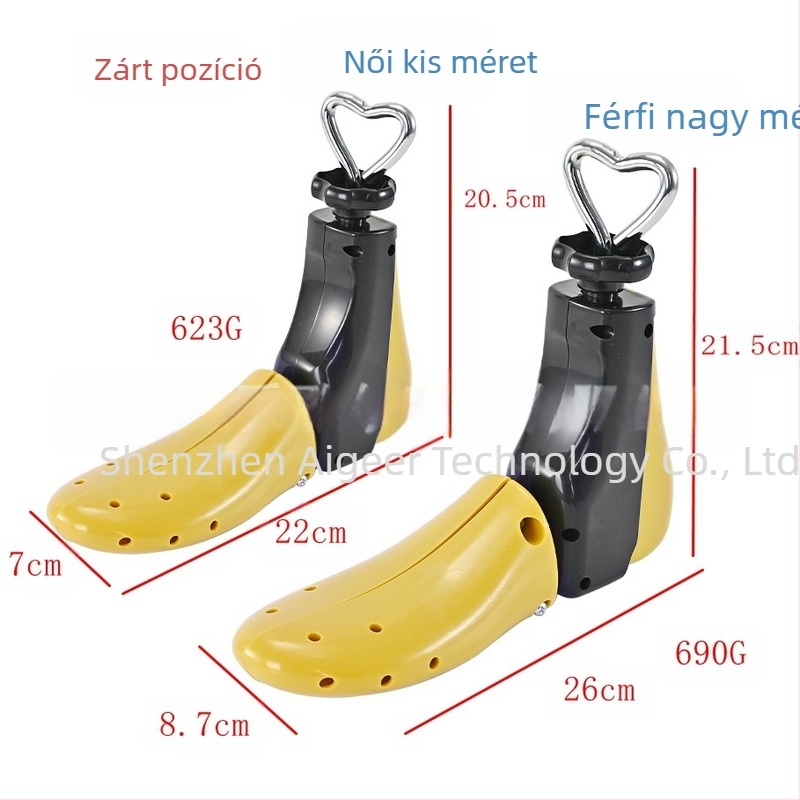 Cipőbővítő Cipőnyújtó Cipő Szantálfa Magasszárú Cipő Csizma Bővítő Férfi és Női Univerzális Nyújtó Állítható