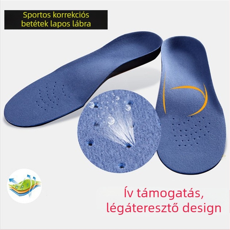 Lúdtalp korrekciós talpbetét lábboltozat korrekciós talpbetét férfiaknak és nőknek EVA talpbetét belül és kívül nyolc szóval korrekciós láb nagykereskedelem