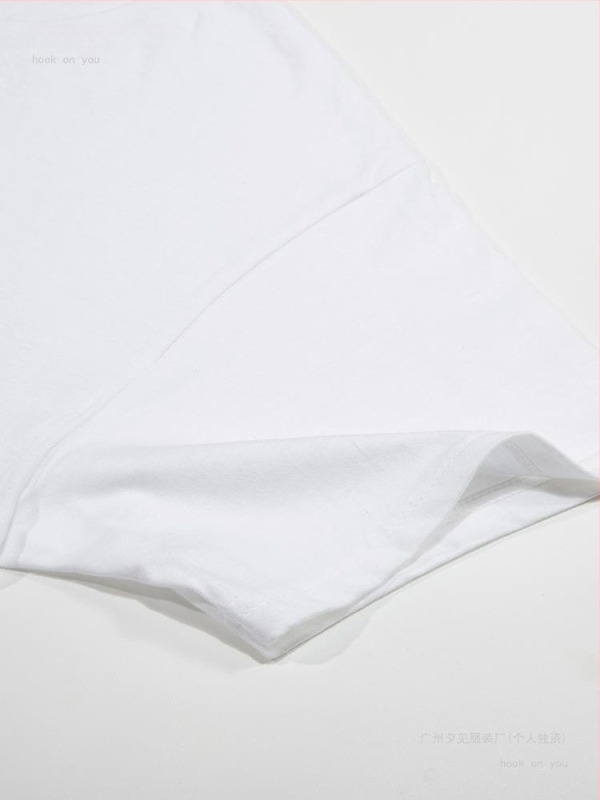 Pamut női póló színes graffiti betűs szerelem nyomtatott pólók