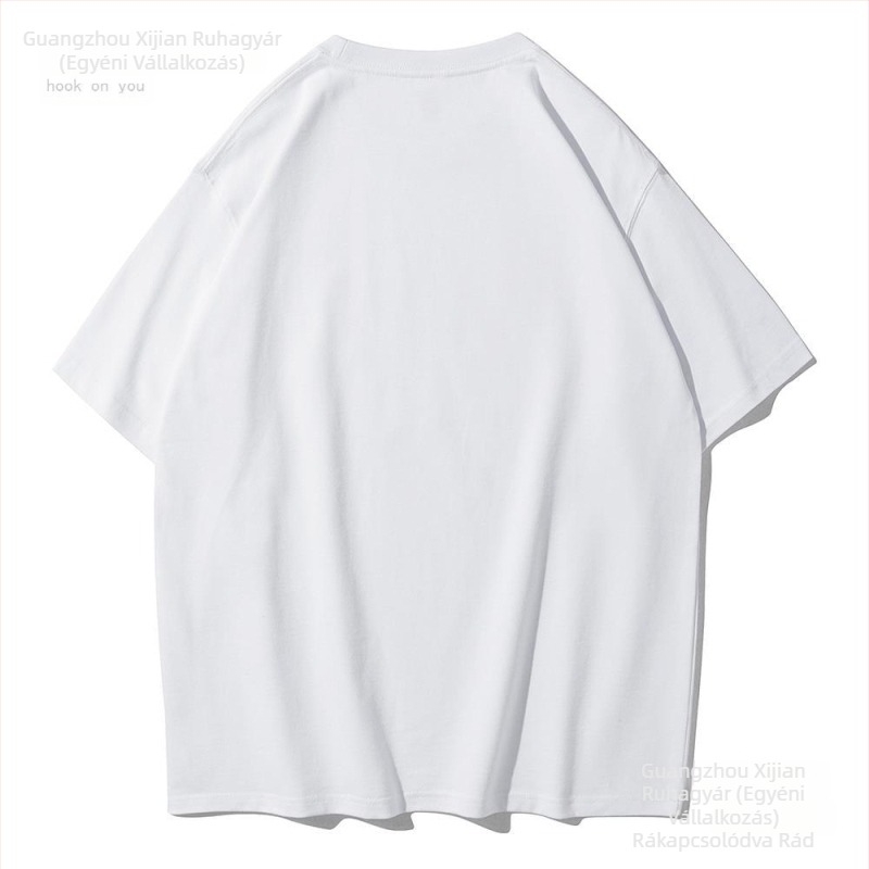 Pamut női póló színes graffiti betűs szerelem nyomtatott pólók