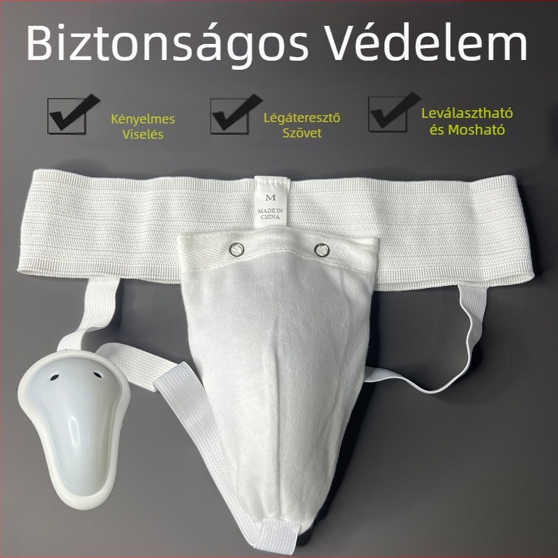 Rendkívül jó férfi ágyékvédő ökölvívó ágyékvédő Muay Thai karate ágyékvédő alsónemű Sanda taekwondo ágyékvédő felszerelés