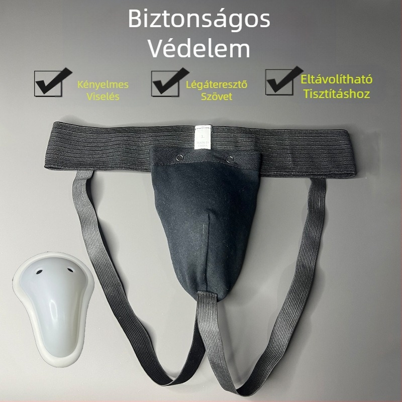 Rendkívül jó férfi ágyékvédő ökölvívó ágyékvédő Muay Thai karate ágyékvédő alsónemű Sanda taekwondo ágyékvédő felszerelés