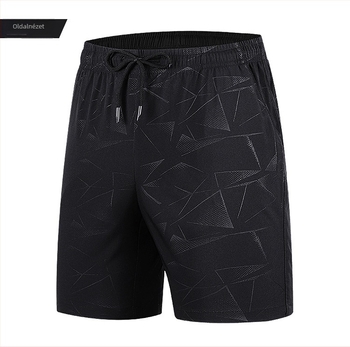 Férfi rövidnadrágok, gyorsan száradó, nyári, vékony, plus size sport, strandnadrágok, laza, rugalmas nadrágok, új, jégselyemes futónadrágok