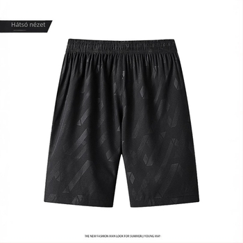 Férfi rövidnadrágok, gyorsan száradó, nyári, vékony, plus size sport, strandnadrágok, laza, rugalmas nadrágok, új, jégselyemes futónadrágok