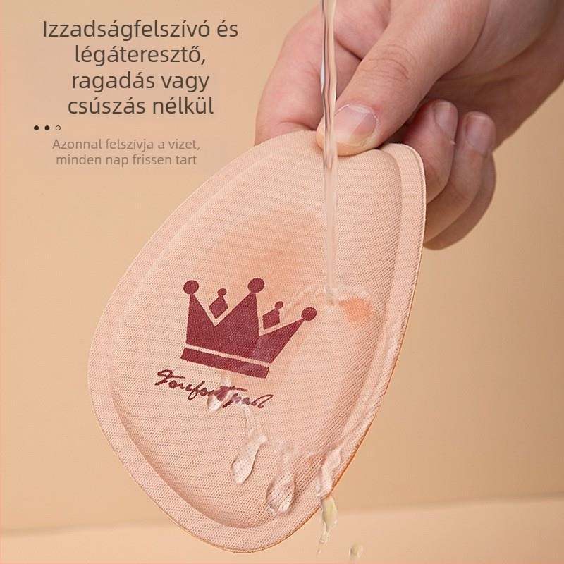 Magas sarkú cipő, elülső tenyérbetéttel, női, csúszásgátló, fájdalomcsillapító, lélegző, izzadságelnyelő, szivacsos, kopásálló, félméretű betéttel, nagy értékű, kisméretű, nagykereskedelmi cipő