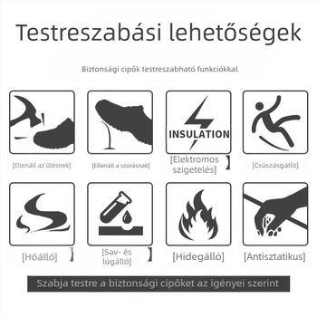 Határokon átnyúló, magas szárú munkavédelmi pamutcipő, ütés- és átszúrásgátló, gyapjúbéléssel ellátott munkavédelmi cipő, őszi és téli kényelmes, kopásálló védőcipő