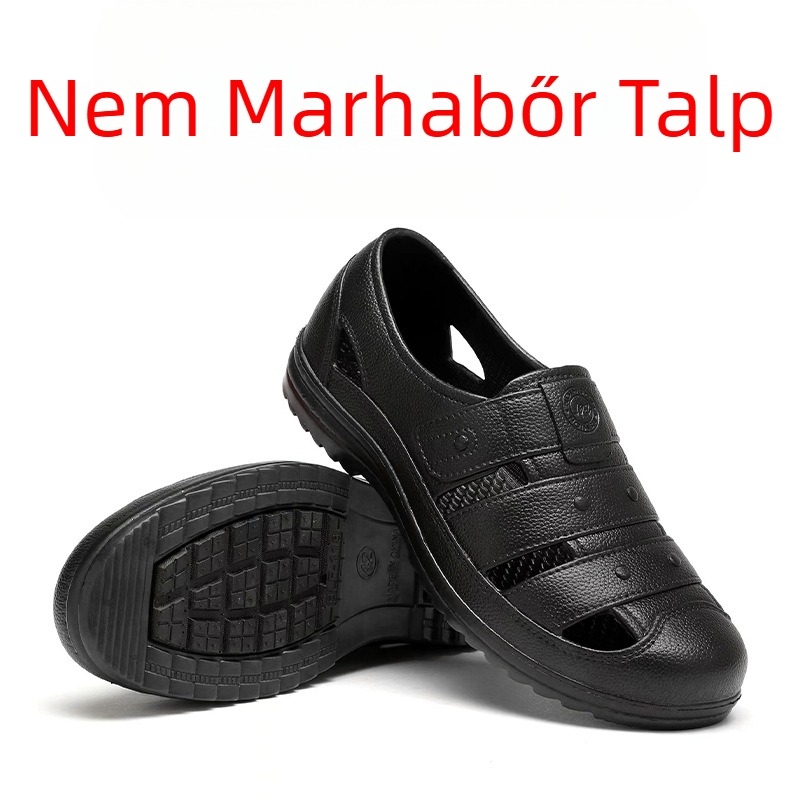 2024-es e-kereskedelem Népszerű műanyag klumpa Férfi nyári csúszásgátló szandálok Férfi alkalmi apa szandálok gyártó nagykereskedelem