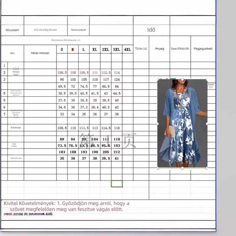 2022-es nyári sifon ruha kétrészes szett