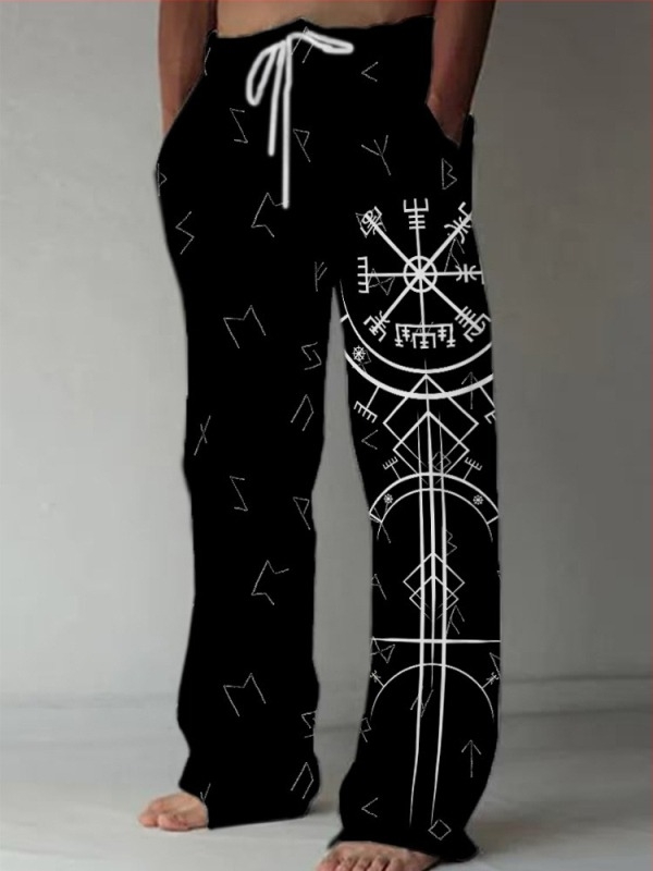 Határokon átnyúló Európa és az Egyesült Államok szabadidős divat bő vászon nadrág digitális nyomtatás fix z mindenféle minta tavasz és ősz