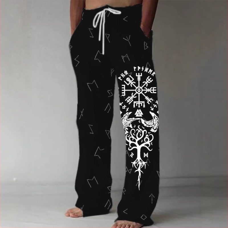 Határokon átnyúló Európa és az Egyesült Államok szabadidős divat bő vászon nadrág digitális nyomtatás fix z mindenféle minta tavasz és ősz