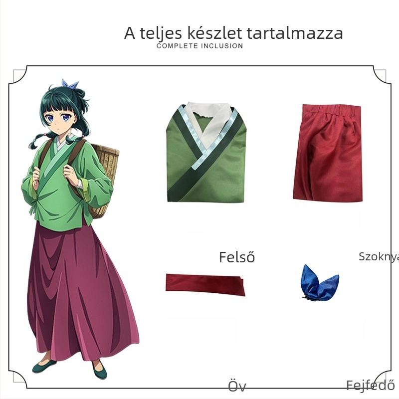 Medicine house lány gyapjú cos ruházat macska renshi cosplay ruházat kétdimenziós anime játék ruha kimonó