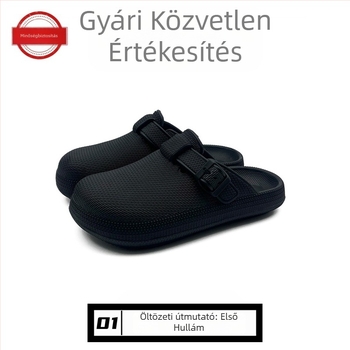 Férfi papucsok, sokoldalú felsőruházat, Birkenstock csúszásgátló ingázós lánykacipők, lezser, niche divat pároknak