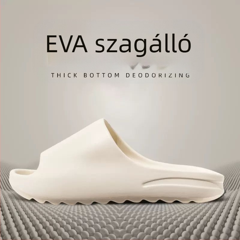 2025 Új Kókuszos Férfi Papucsok Eredeti Termékek Vastag Alsó Trágyaérzet 2025 Új Eva Külső Ruházat Sportszandálok