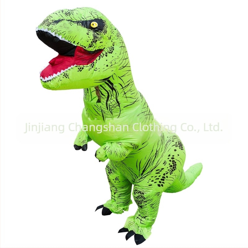 Halloween T-Rex valósághű vicces dinoszaurusz felfújható ruhák ünnepi parti vicces show dinoszaurusz ruhák ruha