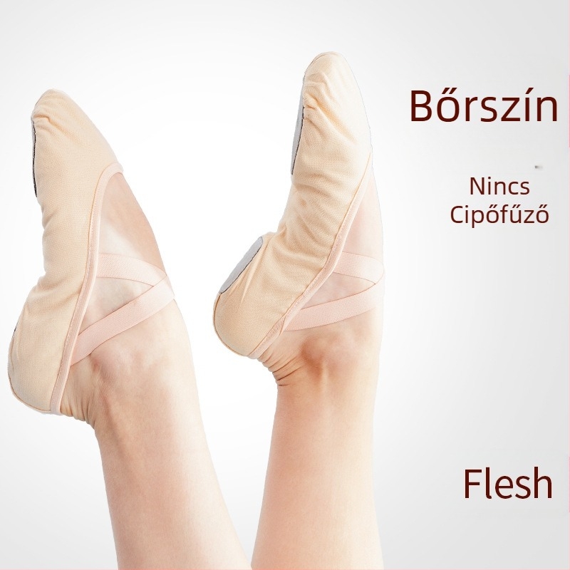 Tánccipők női puha talpú edzőcipők húzózsinór nélküli rugalmas gyermek női jógacipők testhezálló kínai tánccipők macskakarom cipők