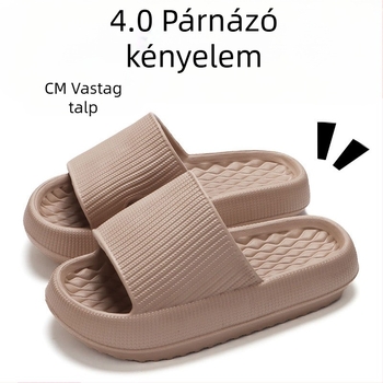 4 cm vastag aljú bebújós papucs, női, határokon átnyúló, exkluzív, puha aljú, EVA, plus size papucs, otthoni pároknak való szandál, nagykereskedelem