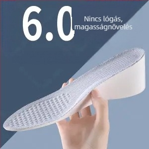Láthatatlan magasságnövelő talpbetétek sporthoz Hosszú ideig tartó izzadságelnyelő belső magasságnövelő dezodor Női nem fáradt láb nem omlik össze Férfi deszkás cipő belső magasságnövelő