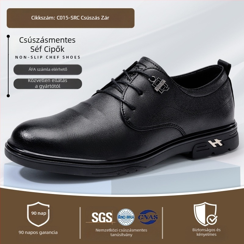 Qingya nyári szakácscipő férfi professzionális csúszásmentes RC vízálló és olajálló biztonsági cipő konyhai munkavédelmi cipő