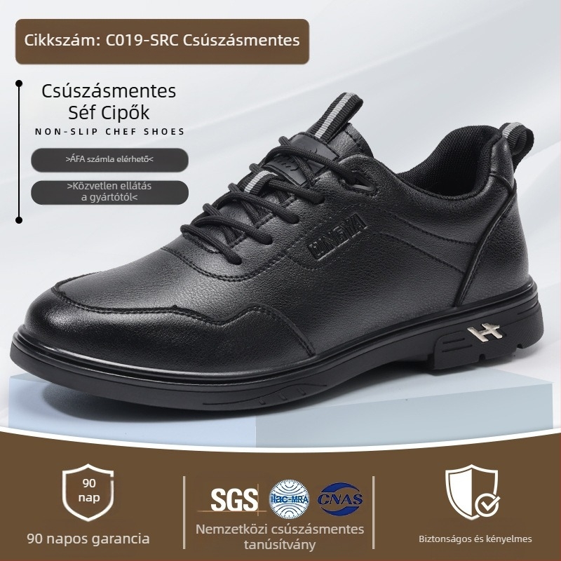 Qingya nyári szakácscipő férfi professzionális csúszásmentes RC vízálló és olajálló biztonsági cipő konyhai munkavédelmi cipő