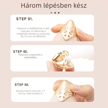 Lábujjvédő, Lábujjvédő, Rúgásgátló cipőorr, Bőr cipőorr-védő, Magassarkú cipő javítása, Hegyes orrú táska, Lábujj fém fejrész