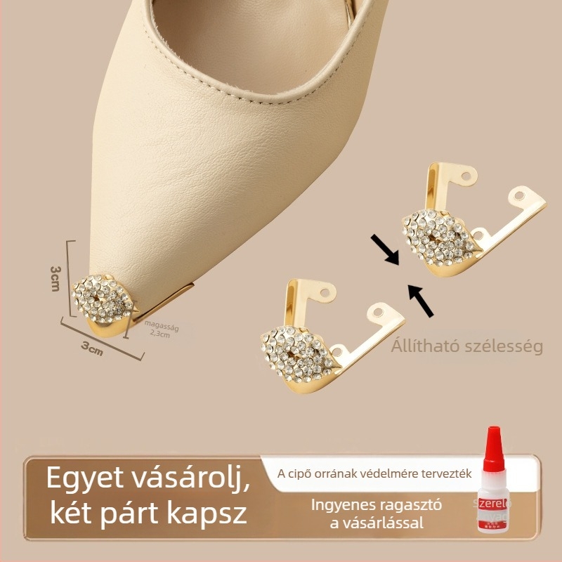 Lábujjvédő, Lábujjvédő, Rúgásgátló cipőorr, Bőr cipőorr-védő, Magassarkú cipő javítása, Hegyes orrú táska, Lábujj fém fejrész