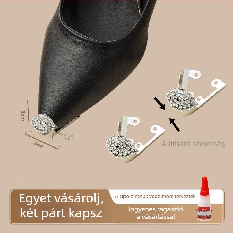 Lábujjvédő, Lábujjvédő, Rúgásgátló cipőorr, Bőr cipőorr-védő, Magassarkú cipő javítása, Hegyes orrú táska, Lábujj fém fejrész
