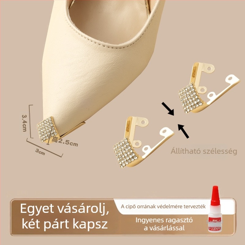 Lábujjvédő, Lábujjvédő, Rúgásgátló cipőorr, Bőr cipőorr-védő, Magassarkú cipő javítása, Hegyes orrú táska, Lábujj fém fejrész