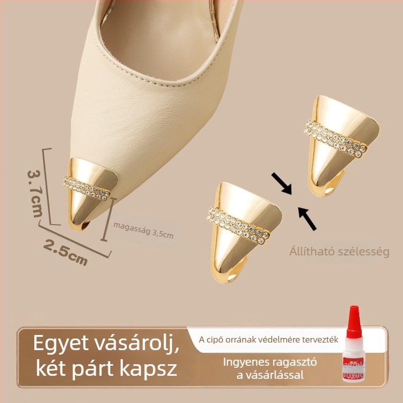 Lábujjvédő, Lábujjvédő, Rúgásgátló cipőorr, Bőr cipőorr-védő, Magassarkú cipő javítása, Hegyes orrú táska, Lábujj fém fejrész