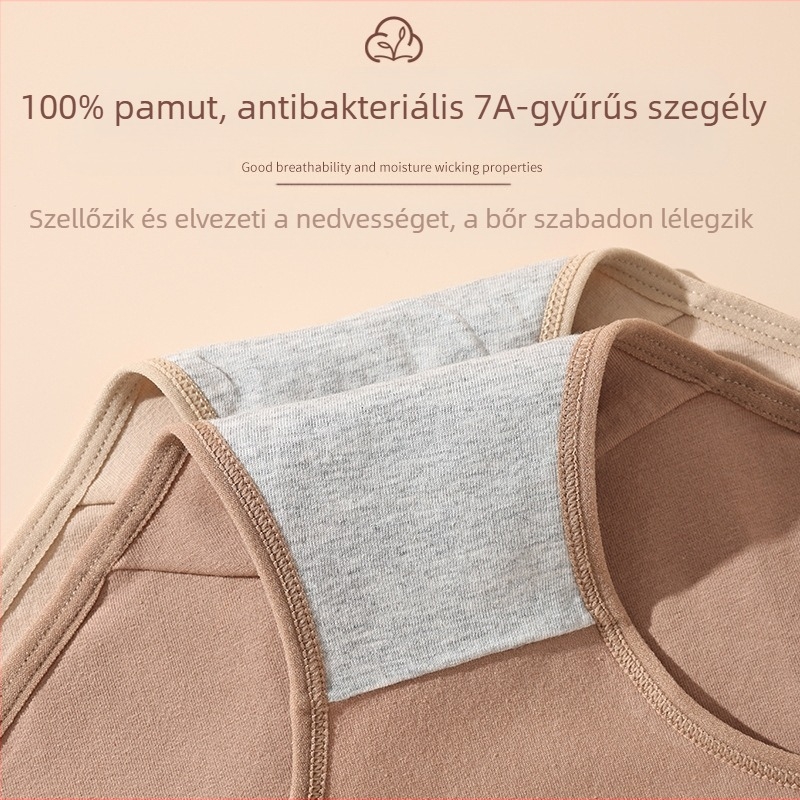 Maillard Cross-Border alsónemű női magas derekú, nagy méretű, egyszínű, kényelmes, bőrbarát, lélegző pamut női alsónemű, női alsónadrág