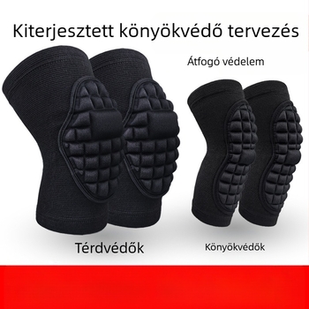 Térdvédő Könyökvédő Taktikai kúszó vastagított és hosszú kúszó előreedzés esésgátló ütközésgátló kopásálló professzionális sportpárna