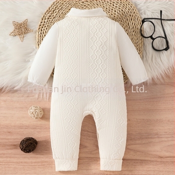 2025 Új Őszi és Téli Baba Overall, Baba Műbőr Kétrészes Meleg Ruha, Férfi Baba Felsőruházat