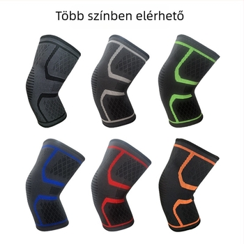 Nyomáspántos térdvédő Kosárlabda Futás Fitnesz Lovaglás Kötött Sport Térdvédő Sűrített Lélegző