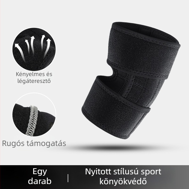 Kültéri sportok fitnesz labda edzés futás állítható fix kényelmes lélegző ütéselnyelő könyökvédő nagykereskedelem
