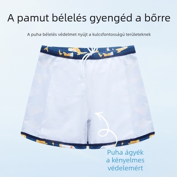 Gyermek fürdőruha Rajzfilm Delfin Mintás Fürdőruha Hasított Stílus Fiú Közepes és Nagy Gyermek Fürdőruha Baba Fürdőruha raktáron