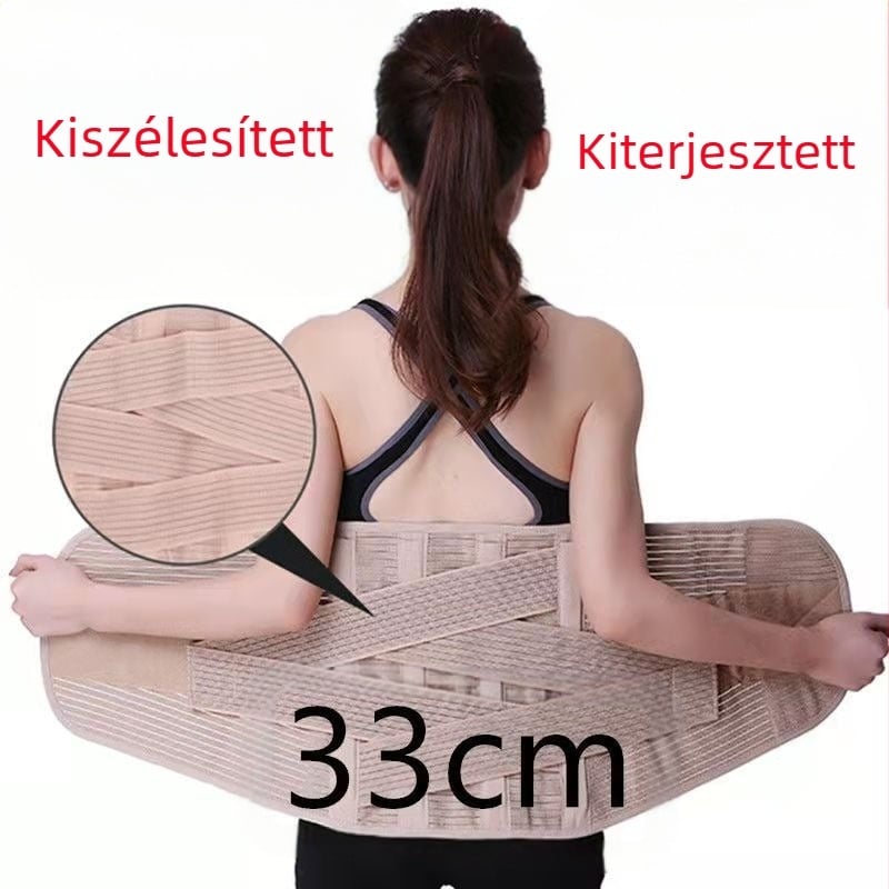 Gyári nagykereskedelmi szélesített és meghosszabbított deréktámasztó öv, szülés utáni hasi öv, hasi rögzítő öv, rugalmas deréktámasz, osztott deréktámasz