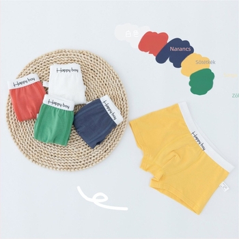 Gyerek alsónemű 95 Pamut Fiú boxeralsó nagy fiúknak baba gyermek boxeralsó lélegző egy generációnyi haj