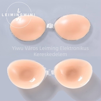 Szilikon mellkasmatricák női láthatatlan melltartóhoz, menyasszonyi pánt, kis mellkasú push-up, lélegző, dudorodásgátló mellmatricák, pánt nélküli alsónemű