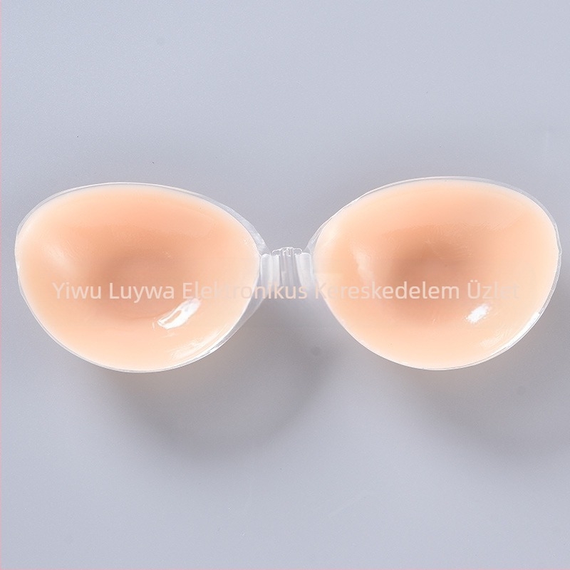 Szilikon mellkasmatricák női láthatatlan melltartóhoz, menyasszonyi pánt, kis mellkasú push-up, lélegző, dudorodásgátló mellmatricák, pánt nélküli alsónemű