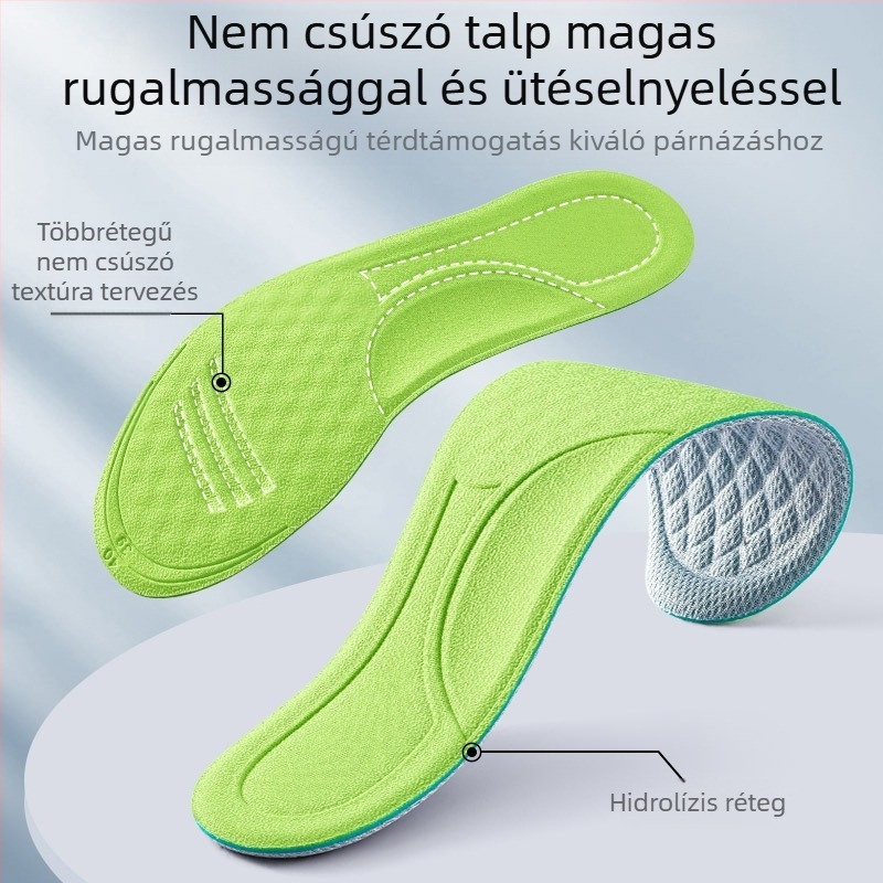 Mugwort dezodor és szagtalan talpbetét masszázs Izzadságelnyelő Puha és kényelmes Férfi és női izzadó lábak Lélegző és száraz sportcipők Csizmák