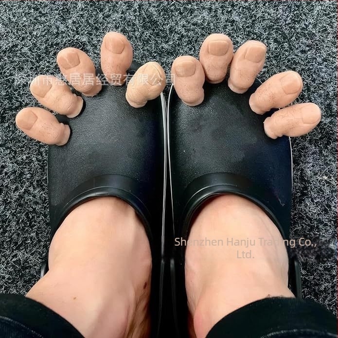 Határokon átnyúló új 2024-es új krokodil medálok - Toe Croc nagylábujj krokodil átok vicces dekoráció