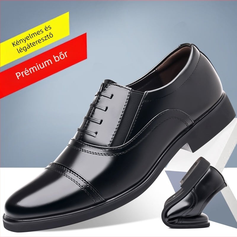 AliExpress nagy méret 45 46 47 48 elegáns férfi cipő három ízületes üzleti bőr cipő biztonsági férfi pamut cipő határokon átnyúló