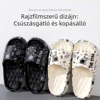 Lépésről lépésre érzés szandálok és papucsok férfi nyári kültéri beltéri háztartási papucs fürdőszobai fürdő csúszásmentes eva szandálok és papucsok női